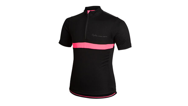 Rapha + Paul Smith Black Jersey celebrates Giro d'Italia maglia